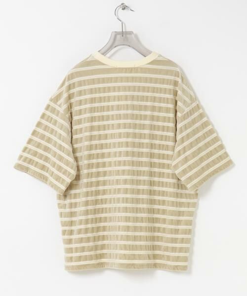 URBAN RESEARCH / アーバンリサーチ Tシャツ | ベロアボーダーカットソー | 詳細18