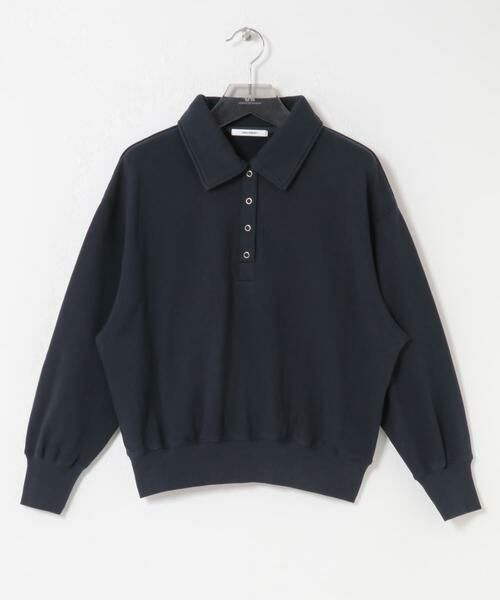 URBAN RESEARCH/アーバンリサーチ シャツカラースウェット ネイビー FREE URBAN RESEARCH/アーバンリサーチ シャツカラースウェット ネイビー FREE