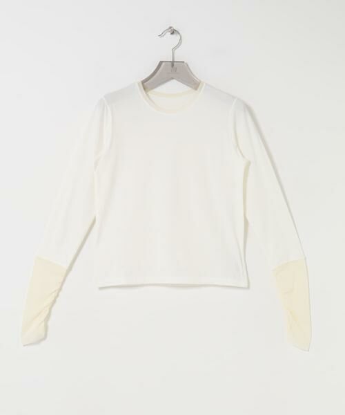 URBAN RESEARCH / アーバンリサーチ Tシャツ | チュール切り替えカットソー | 詳細7