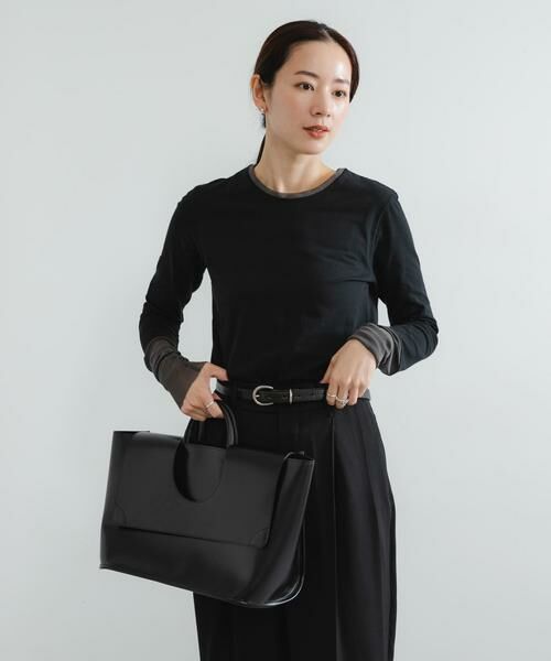 URBAN RESEARCH / アーバンリサーチ Tシャツ | チュール切り替えカットソー | 詳細12