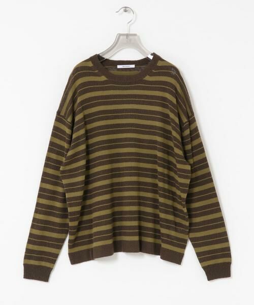 URBAN RESEARCH / アーバンリサーチ ニット・セーター | マルチボーダークルーネックニット | 詳細7