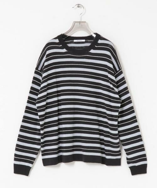 URBAN RESEARCH / アーバンリサーチ ニット・セーター | マルチボーダークルーネックニット | 詳細15