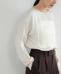 URBAN RESEARCH / アーバンリサーチ シャツ・ブラウス | ヴィンテージサテンTシャツブラウス