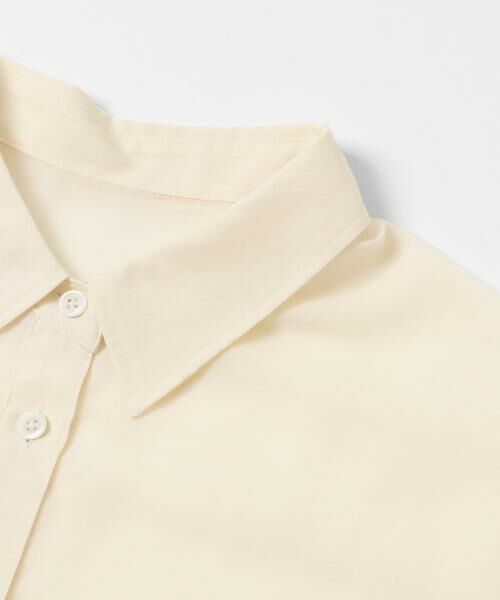URBAN RESEARCH / アーバンリサーチ シャツ・ブラウス | シアーウールレギュラーカラーシャツ | 詳細7