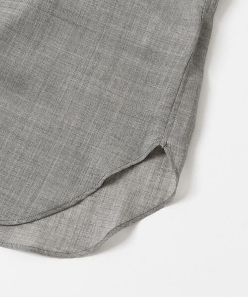 URBAN RESEARCH / アーバンリサーチ シャツ・ブラウス | シアーウールレギュラーカラーシャツ | 詳細20