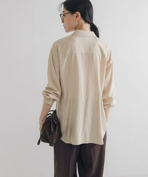 URBAN RESEARCH / アーバンリサーチ Tシャツ | レギュラーカラーシルキーシャツ | 詳細12