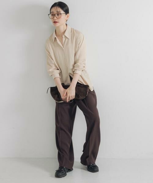 URBAN RESEARCH / アーバンリサーチ Tシャツ | レギュラーカラーシルキーシャツ | 詳細15