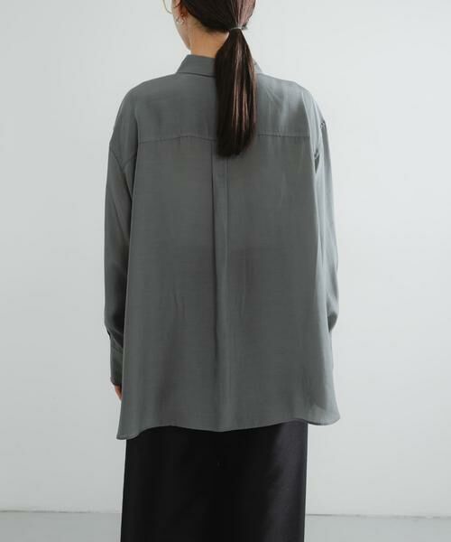 URBAN RESEARCH / アーバンリサーチ シャツ・ブラウス | new basic　WASHABLE CUPRA SHIRTS | 詳細10