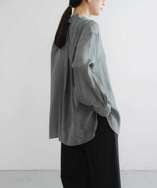 URBAN RESEARCH / アーバンリサーチ シャツ・ブラウス | new basic　WASHABLE CUPRA SHIRTS | 詳細4