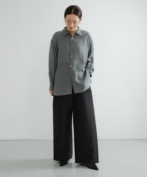 URBAN RESEARCH / アーバンリサーチ シャツ・ブラウス | new basic　WASHABLE CUPRA SHIRTS | 詳細7