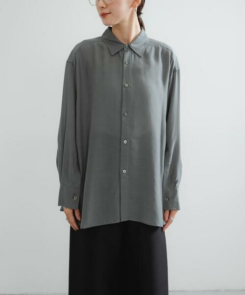 URBAN RESEARCH / アーバンリサーチ シャツ・ブラウス | new basic　WASHABLE CUPRA SHIRTS | 詳細8