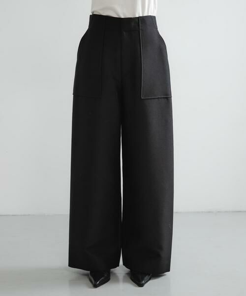 URBAN RESEARCH / アーバンリサーチ その他パンツ | new basic　WOOL SILK WIDE PANTS | 詳細10