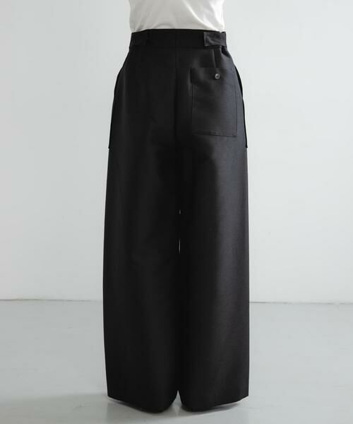 URBAN RESEARCH / アーバンリサーチ その他パンツ | new basic　WOOL SILK WIDE PANTS | 詳細12