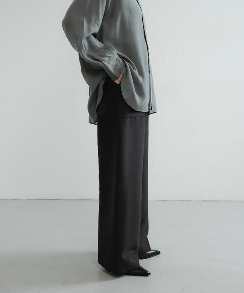 URBAN RESEARCH / アーバンリサーチ その他パンツ | new basic　WOOL SILK WIDE PANTS | 詳細5