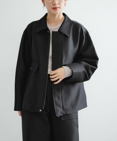 URBAN RESEARCH / アーバンリサーチ その他アウター | new basic　WOOL SILK BOX JACKET | 詳細3