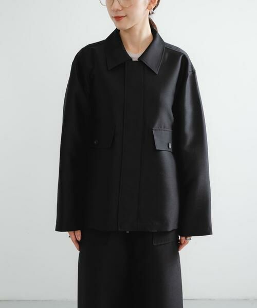 URBAN RESEARCH / アーバンリサーチ その他アウター | new basic　WOOL SILK BOX JACKET | 詳細7