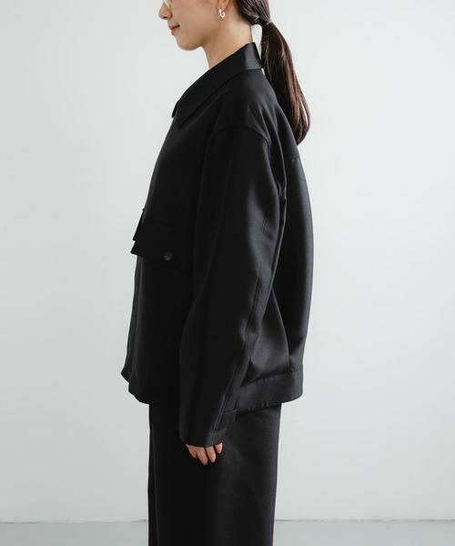 URBAN RESEARCH / アーバンリサーチ その他アウター | new basic　WOOL SILK BOX JACKET | 詳細8
