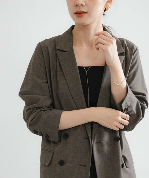URBAN RESEARCH / アーバンリサーチ その他アウター | ウール混ダブルブレストジャケット | 詳細1