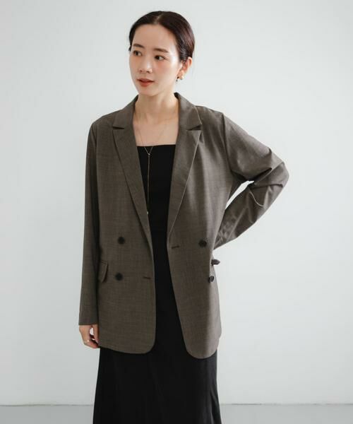 URBAN RESEARCH / アーバンリサーチ その他アウター | ウール混ダブルブレストジャケット | 詳細2
