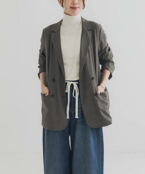 URBAN RESEARCH / アーバンリサーチ その他アウター | ウール混ダブルブレストジャケット | 詳細6