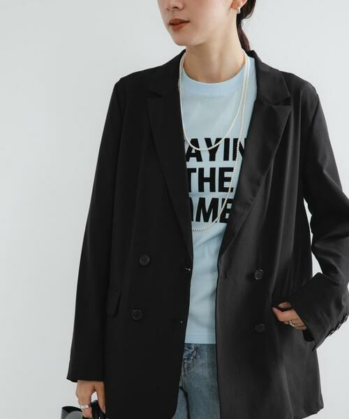 URBAN RESEARCH / アーバンリサーチ その他アウター | ウール混ダブルブレストジャケット | 詳細14