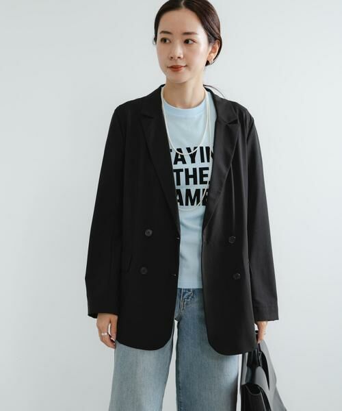 URBAN RESEARCH / アーバンリサーチ その他アウター | ウール混ダブルブレストジャケット | 詳細15