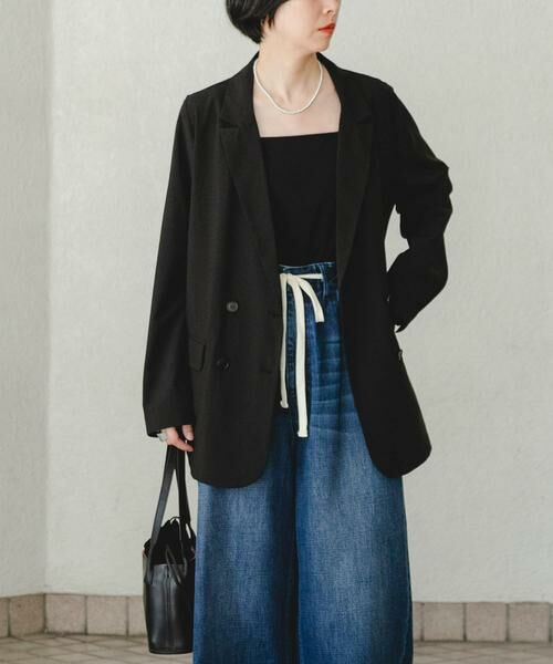 URBAN RESEARCH / アーバンリサーチ その他アウター | ウール混ダブルブレストジャケット | 詳細19