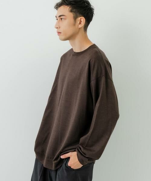 URBAN RESEARCH / アーバンリサーチ ニット・セーター | new basic　WASHABLE MERINO WOOL CREW-NECK | 詳細2