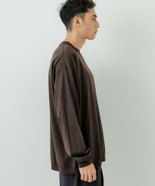URBAN RESEARCH / アーバンリサーチ ニット・セーター | new basic　WASHABLE MERINO WOOL CREW-NECK | 詳細3