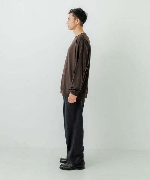 URBAN RESEARCH / アーバンリサーチ ニット・セーター | new basic　WASHABLE MERINO WOOL CREW-NECK | 詳細5