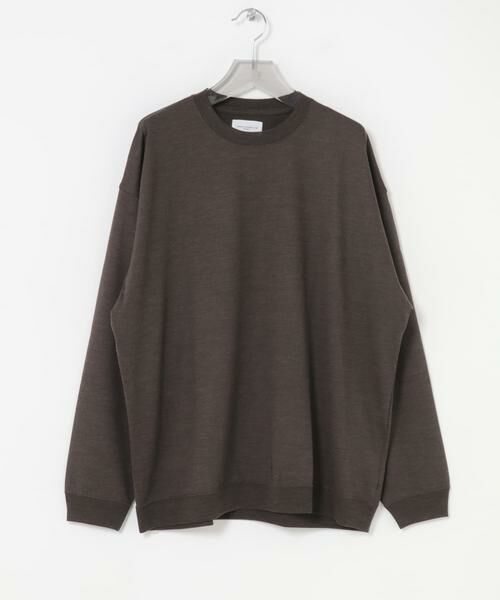 URBAN RESEARCH/アーバンリサーチ new basic WASHABLE MERINO WOOL CREW-NECK ブラウン XL URBAN RESEARCH/アーバンリサーチ new basic WASHABLE MERINO WOOL CREW-NECK ブラウン XL