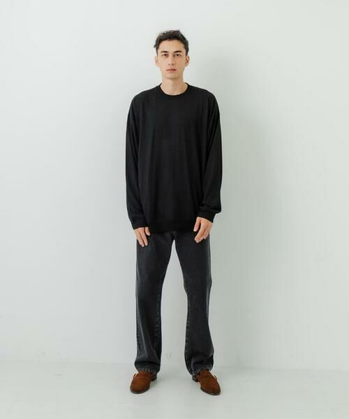 URBAN RESEARCH / アーバンリサーチ ニット・セーター | new basic　WASHABLE MERINO WOOL CREW-NECK | 詳細14