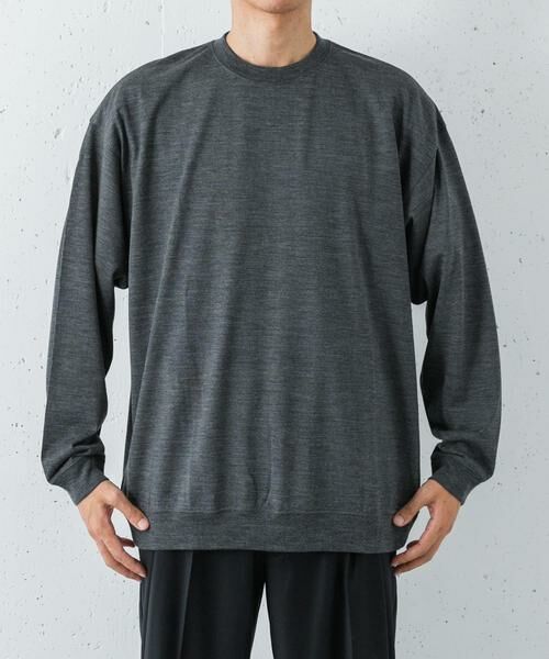 URBAN RESEARCH / アーバンリサーチ ニット・セーター | new basic　WASHABLE MERINO WOOL CREW-NECK | 詳細18