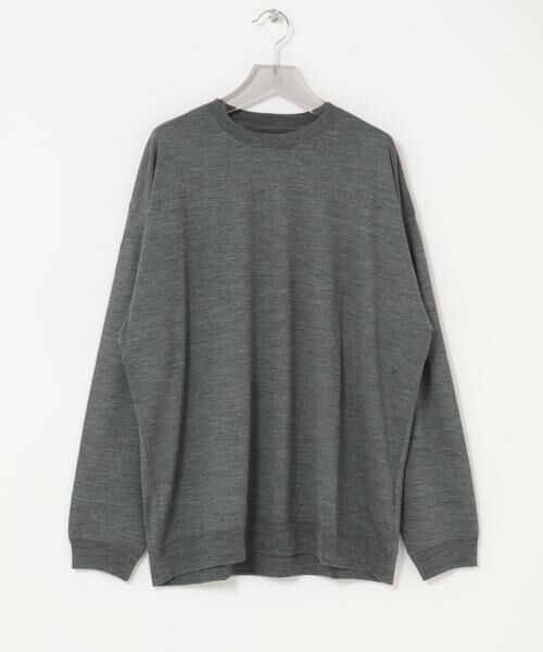 URBAN RESEARCH / アーバンリサーチ ニット・セーター | new basic　WASHABLE MERINO WOOL CREW-NECK | 詳細21