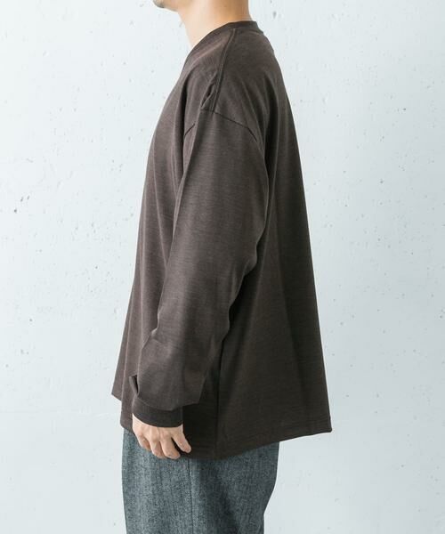 URBAN RESEARCH / アーバンリサーチ ニット・セーター | new basic　WASHABLE MERINO WOOL V-NECK | 詳細4