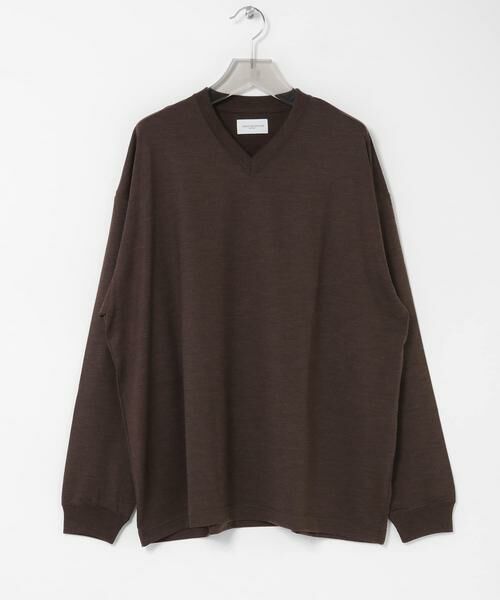 URBAN RESEARCH / アーバンリサーチ ニット・セーター | new basic　WASHABLE MERINO WOOL V-NECK | 詳細6
