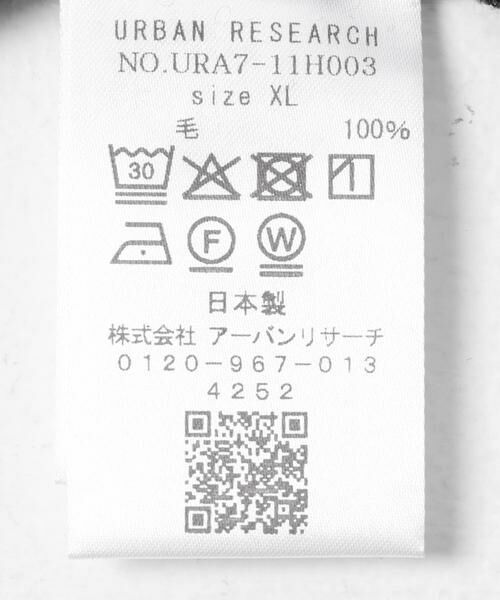 URBAN RESEARCH / アーバンリサーチ ニット・セーター | new basic　WASHABLE MERINO WOOL V-NECK | 詳細9