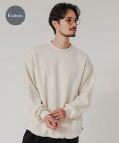 URBAN RESEARCH / アーバンリサーチ その他トップス | 『別注』THOUSAND MILE×URBAN RESEARCH　ニットフリースクルーネックプルオーバー
