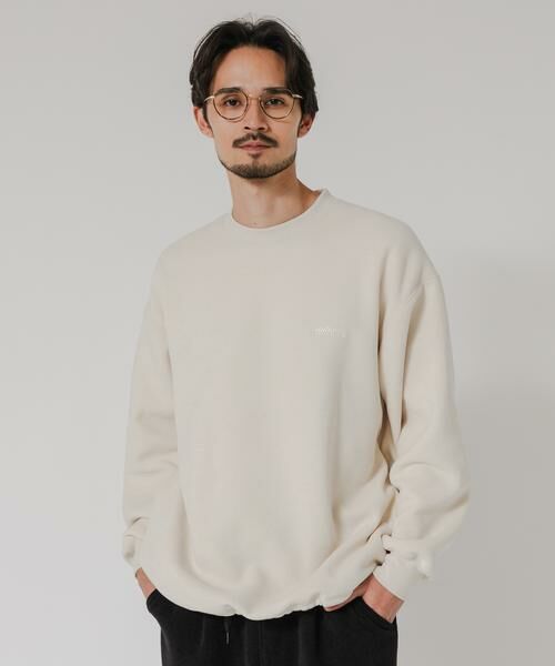 URBAN RESEARCH / アーバンリサーチ その他トップス | 『別注』THOUSAND MILE×URBAN RESEARCH　ニットフリースクルーネックプルオーバー | 詳細11