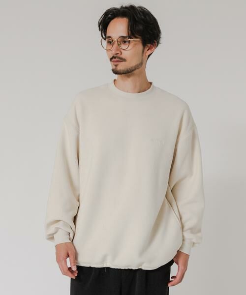URBAN RESEARCH / アーバンリサーチ その他トップス | 『別注』THOUSAND MILE×URBAN RESEARCH　ニットフリースクルーネックプルオーバー | 詳細14