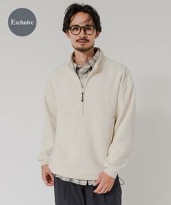 URBAN RESEARCH / アーバンリサーチ その他トップス | 『別注』THOUSAND MILE×URBAN RESEARCH　ニットフリースハーフジッププルオーバー