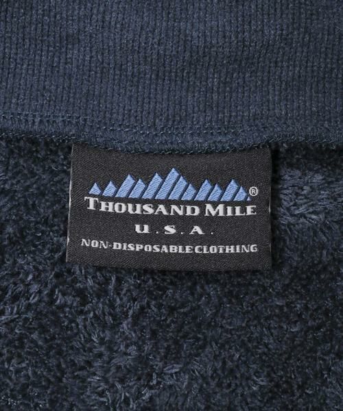 URBAN RESEARCH / アーバンリサーチ その他トップス | 『別注』THOUSAND MILE×URBAN RESEARCH　ニットフリースハーフジッププルオーバー | 詳細14