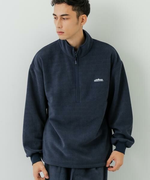 URBAN RESEARCH / アーバンリサーチ その他トップス | 『別注』THOUSAND MILE×URBAN RESEARCH　ニットフリースハーフジッププルオーバー | 詳細2