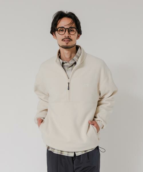 URBAN RESEARCH / アーバンリサーチ その他トップス | 『別注』THOUSAND MILE×URBAN RESEARCH　ニットフリースハーフジッププルオーバー | 詳細17