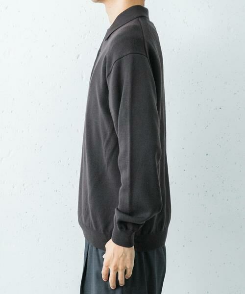 URBAN RESEARCH / アーバンリサーチ ニット・セーター | CASH FEEL W/MID ニットポロ | 詳細11