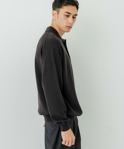 URBAN RESEARCH / アーバンリサーチ ニット・セーター | CASH FEEL W/MID ニットポロ | 詳細3