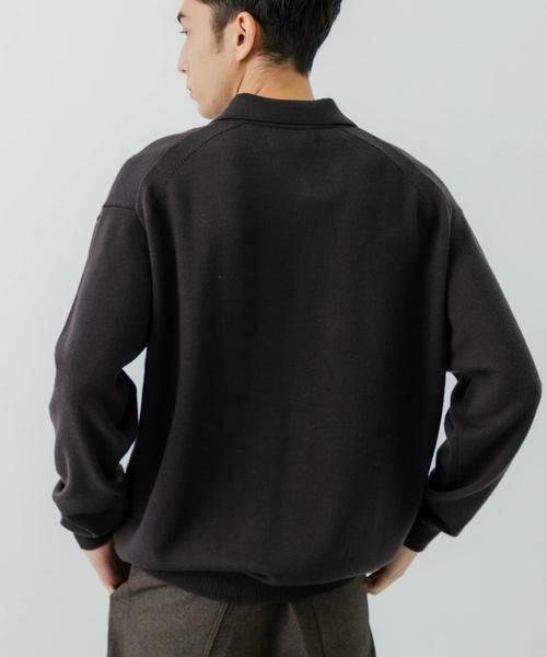 URBAN RESEARCH / アーバンリサーチ ニット・セーター | CASH FEEL W/MID ニットポロ | 詳細4