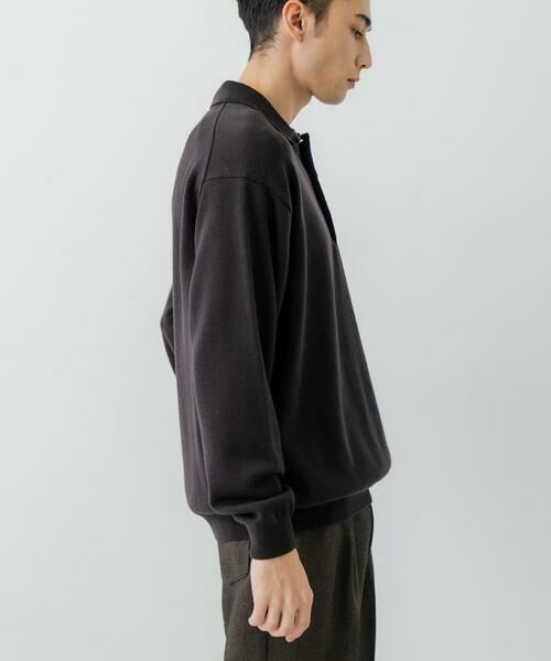 URBAN RESEARCH / アーバンリサーチ ニット・セーター | CASH FEEL W/MID ニットポロ | 詳細5