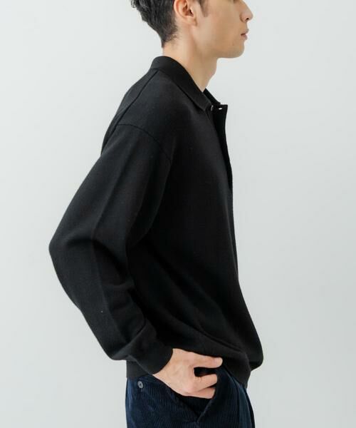 URBAN RESEARCH / アーバンリサーチ ニット・セーター | CASH FEEL W/MID ニットポロ | 詳細15
