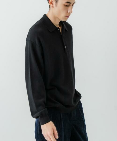 URBAN RESEARCH / アーバンリサーチ ニット・セーター | CASH FEEL W/MID ニットポロ | 詳細16